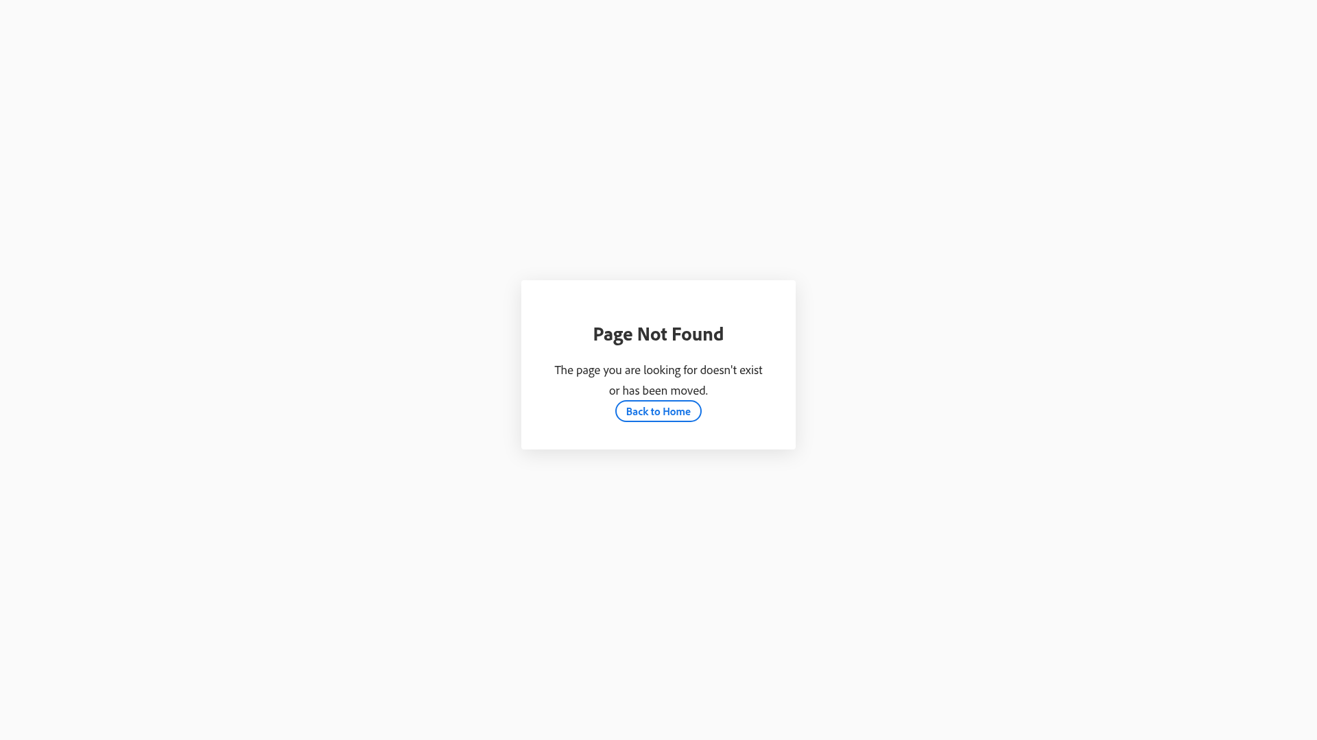 Preview of the official Adobe credential information page